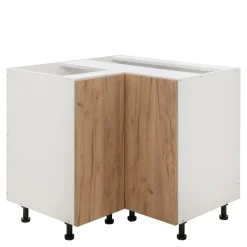 Szafka dolna narożna BASIC PLUS BP/D90NW dąb craft złoty