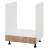 Szafka dolna pod piekarnik BASIC PLUS BP/D60P dąb craft złoty