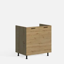 Szafka dolna pod zlewozmywak MILENA dąb artisan