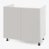 Szafka dolna pod zlewozmywak BASIC PLUS BP/D80Z clay grey