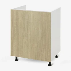Szafka dolna pod zlewozmywak BASIC PLUS BP/D60Z sand barbera oak