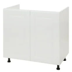 Szafka dolna pod zlewozmywak BASIC PLUS BP/D80Z biały mat