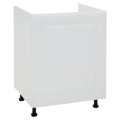 Szafka dolna pod zlewozmywak BASIC PLUS BP/D60Z biały mat