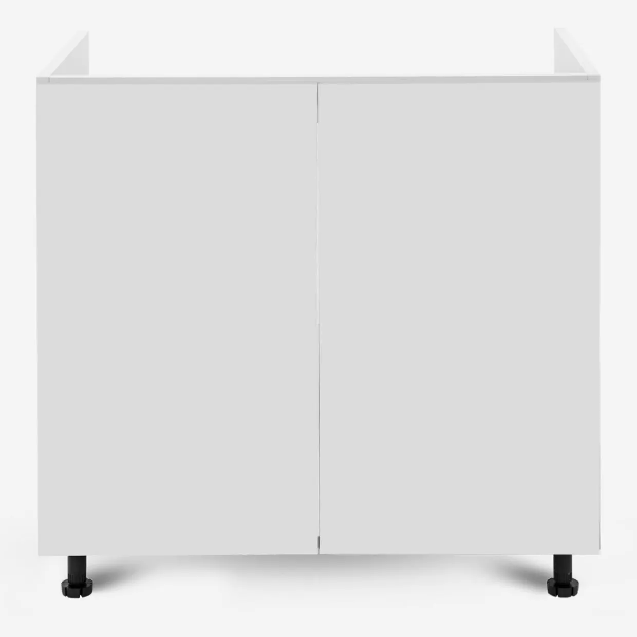 Szafka dolna pod zlewozmywak BASIC PLUS BP/D80Z biały mat