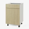 Szafka dolna z szufladą BASIC PLUS BP/D50S1 sand barbera oak
