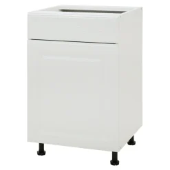 Szafka dolna z szufladą BASIC PLUS BP/D50SR1 biały mat
