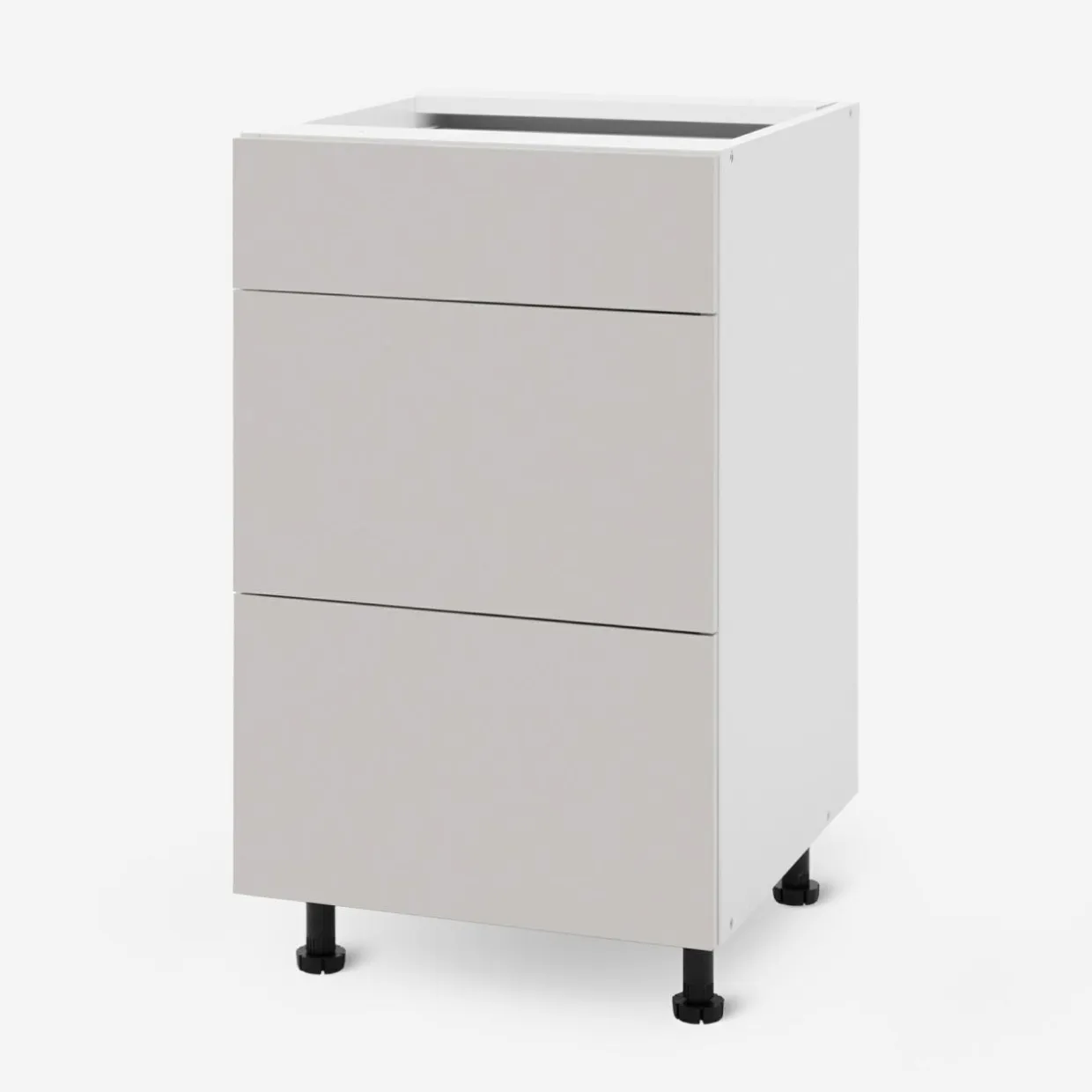 Szafka dolna z szufladami BASIC PLUS BP/D45SR3 clay grey