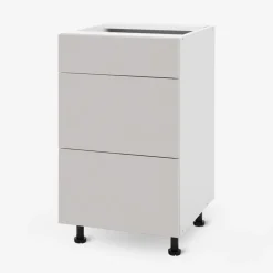 Szafka dolna z szufladami BASIC PLUS BP/D45S3 clay grey