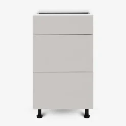 Szafka dolna z szufladami BASIC PLUS BP/D45S3 clay grey
