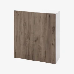 Szafka górna wysoka BASIC PLUS BP/G80-92 dark rockfort hickory
