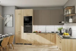Szafka górna wysoka BASIC PLUS BPMI/45-1F (72+36/1F) sand barbera oak