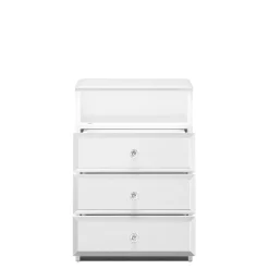 Szafka nocna GLAMOUR 3S TYP07 z oświetleniem
