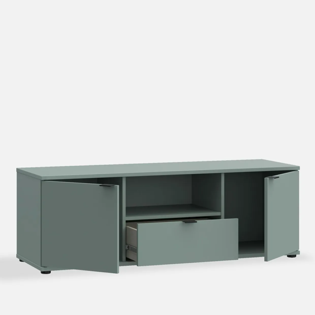 Szafka RTV GANYMEDE szałwia