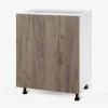 Szafka stojąca BASIC PLUS BP/D60 dark rockfort hickory