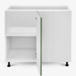 Szafka stojąca narożna BASIC PLUS BP/DNLP smoke green