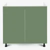 Szafka stojąca pod zlewozmywak BASIC PLUS BP/D80Z smoke green