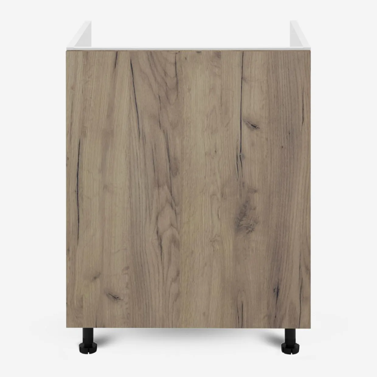Szafka stojąca pod zlewozmywak BASIC PLUS BP/D60Z dark rockfort hickory
