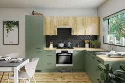 Szafka stojąca z szufladą BASIC PLUS BP/D50SR1 smoke green