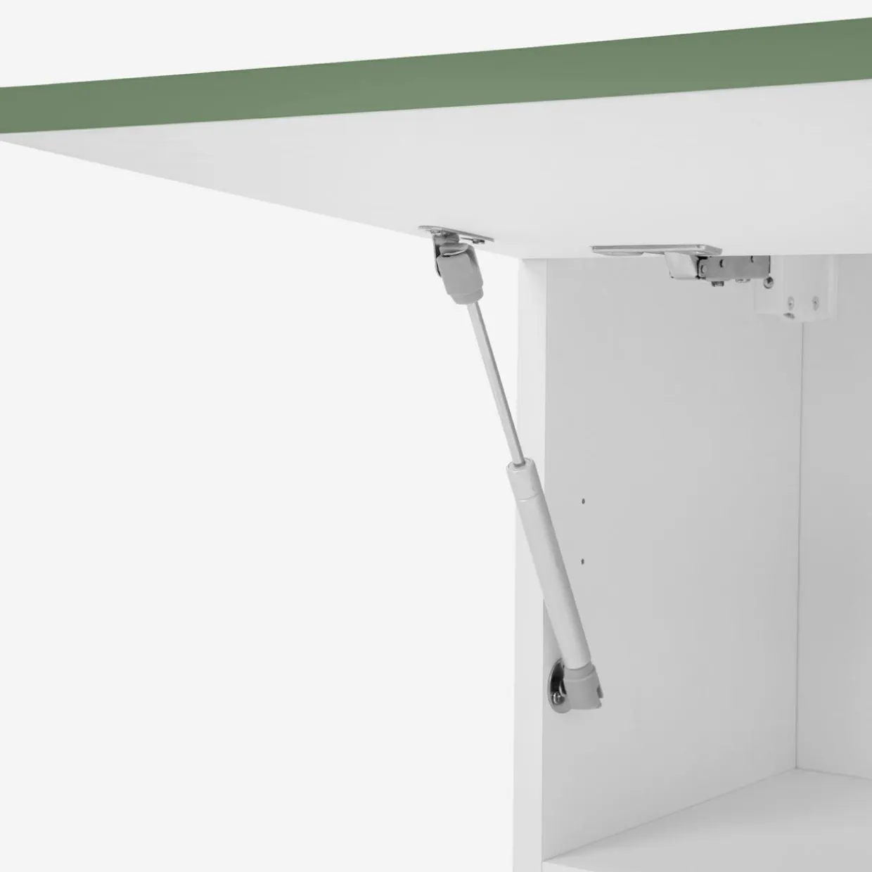 Szafka wisząca BASIC PLUS BP/G50O smoke green