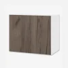 Szafka wisząca BASIC PLUS BP/G45O dark rockfort hickory