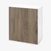 Szafka wisząca BASIC PLUS BP/G60 dark rockfort hickory