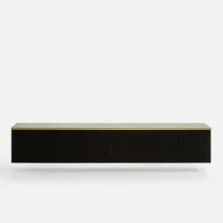 Szafka wisząca czarna GOLD 160 cm