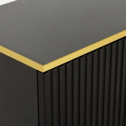 Szafka wisząca czarna GOLD 160 cm