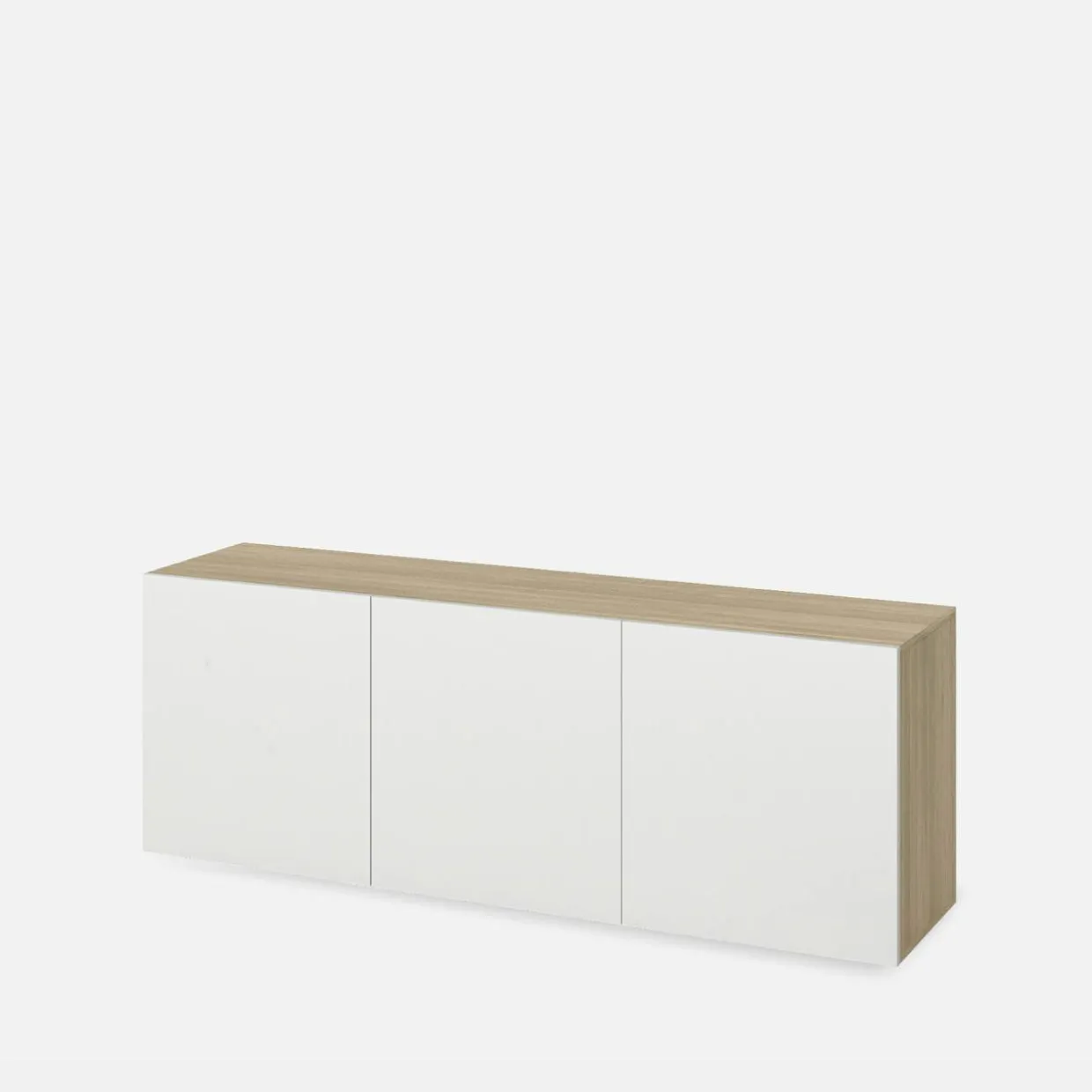 Szafka wisząca MULTI WALL biały połysk