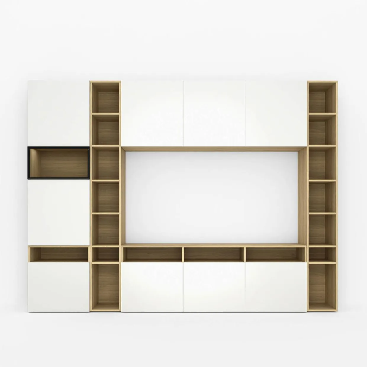 Szafka wisząca MULTI WALL biały połysk