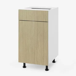 Szafka z szufladą BASIC PLUS BP/D40S1 sand barbera oak