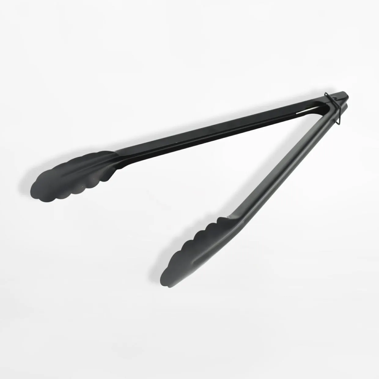 Szczypce kuchenne czarne 30 cm