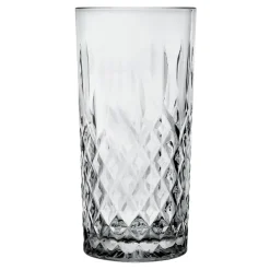 Szklanka do zimnych napojów wysoka szara 300 ml