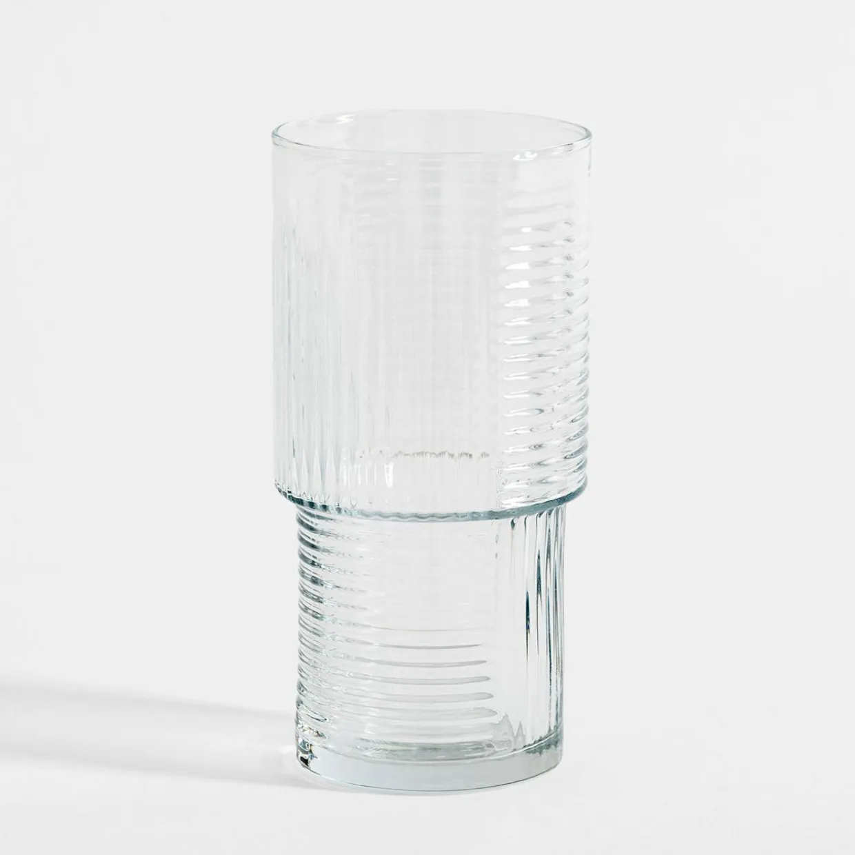 Szklanka ryflowana wysoka 400 ml