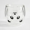 Szklanka z podwójną ścianką PANDA 280 ml