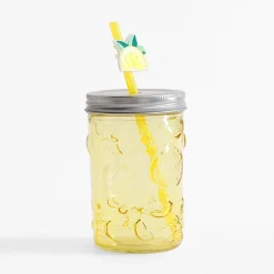 Szlanka z słomką 500 ml MIX
