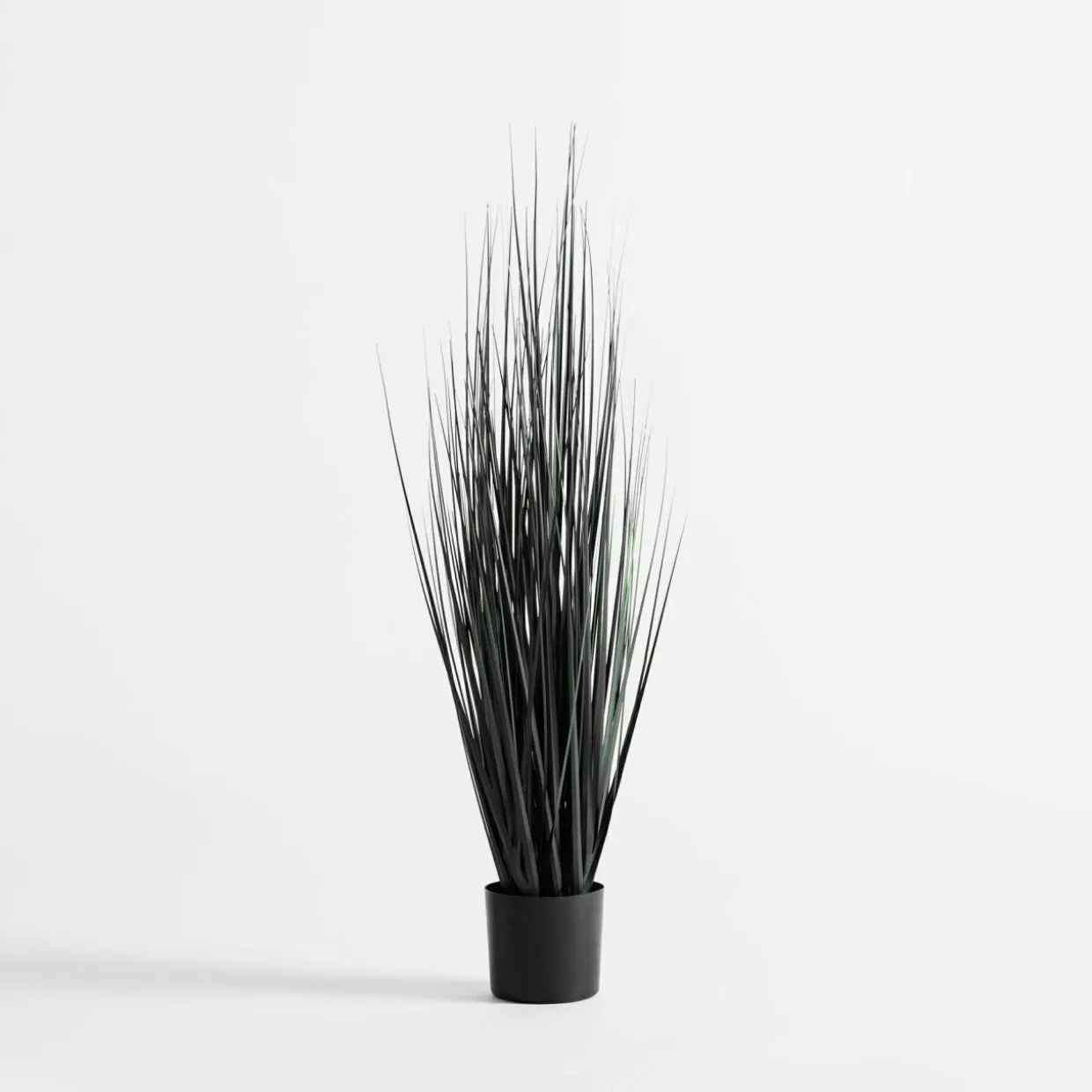 Sztuczna trawa w doniczce czarna 90 cm
