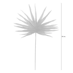 Sztuczny kwiat brązowe liście 81 cm
