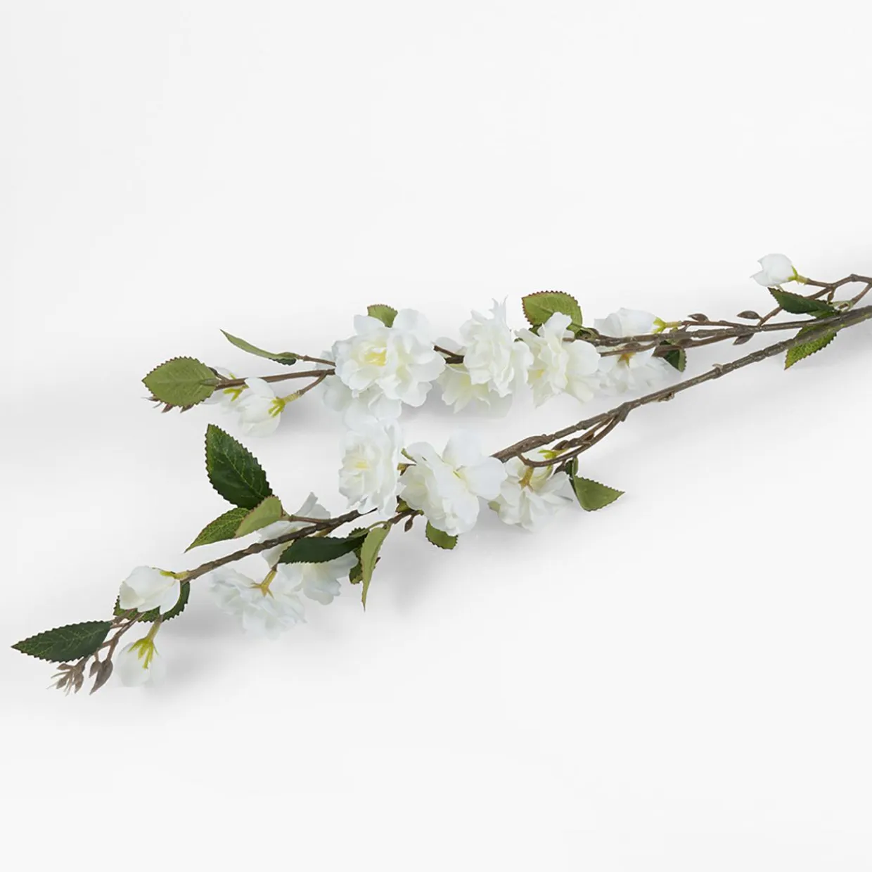 Sztuczny kwiat jabłoni biały 90 cm