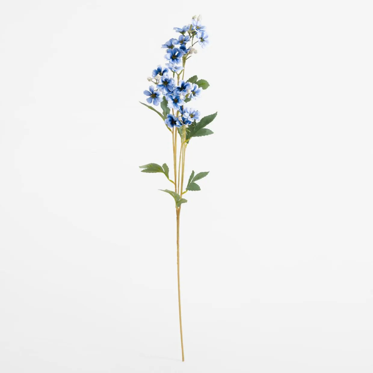 Sztuczny kwiat polny błękitny 88 cm
