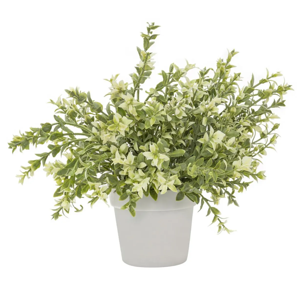 Sztuczny kwiat w doniczce 24 cm MIX