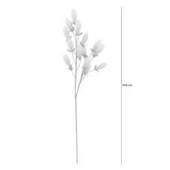 Sztuczny kwiat z pąkami zielony 106 cm