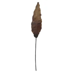 Sztuczny liść brązowy 125 cm