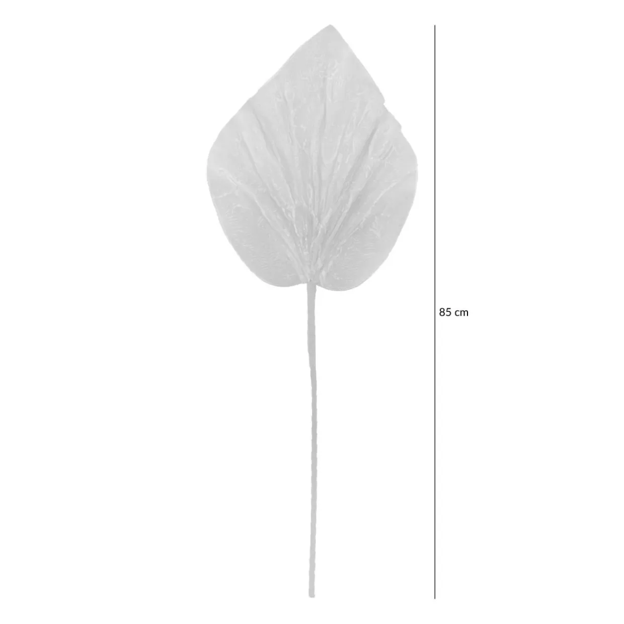 Sztuczny liść czarny 85 cm