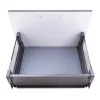 Szuflada INSIDE SYSTEM mini box wysoki 40 ap/szkło antracyt