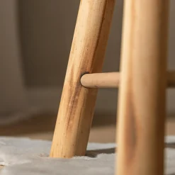 Taboret tapicerowany szary TROPICOSI