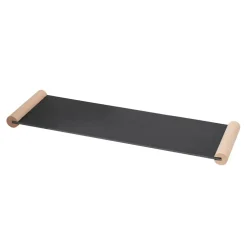 Taca patera łupkowa z bambusowymi rączkami 50x15 cm