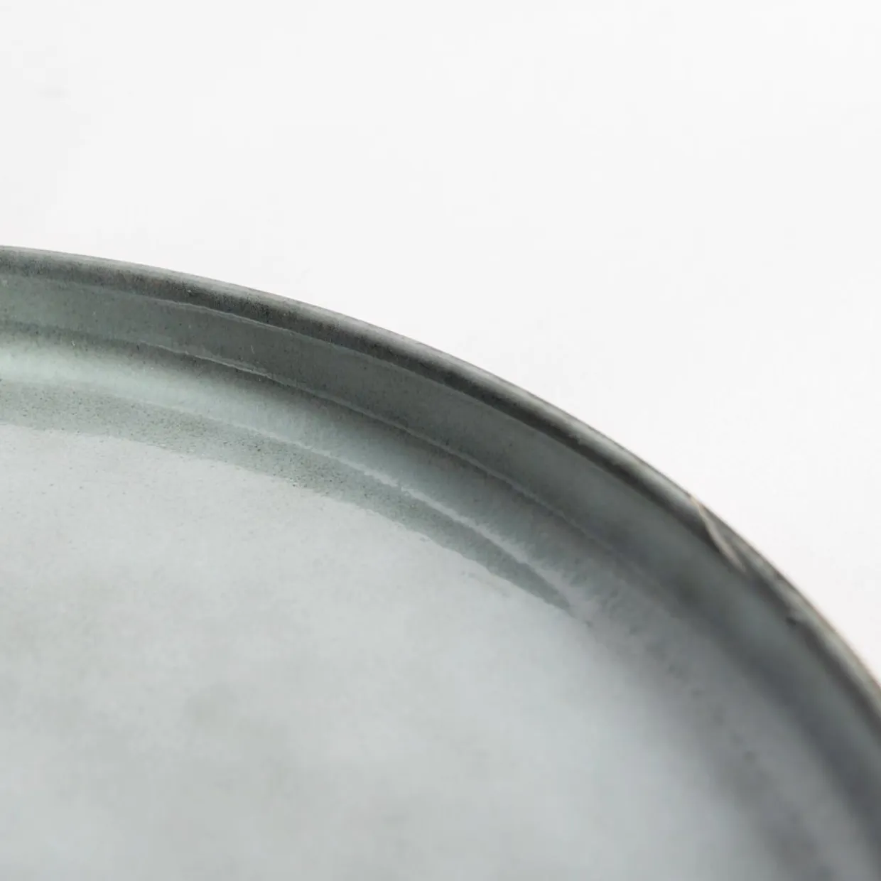 Talerz ceramiczny szary STRIO 25,9 cm