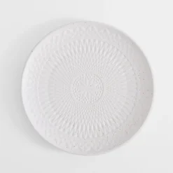 Talerz dekoracyjny biały 29,5 cm