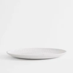 Talerz dekoracyjny biały 29,5 cm