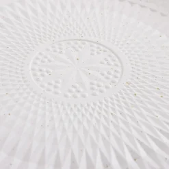 Talerz dekoracyjny biały 29,5 cm